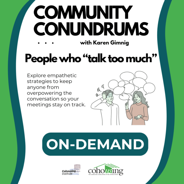 Community Conundrums: People who talk too much
