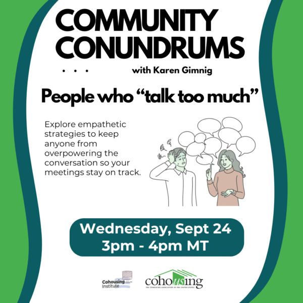 Community Conundrums: People who talk too much