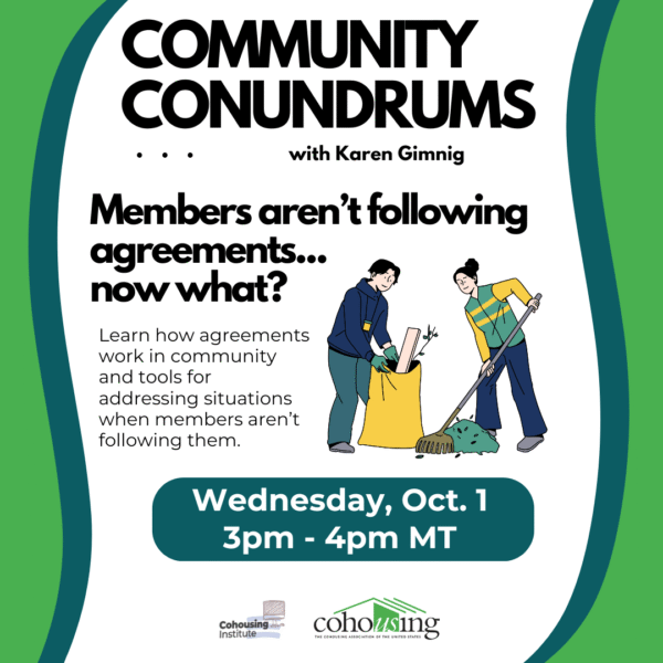 Community Conundrums: Members aren’t following agreements, now what?