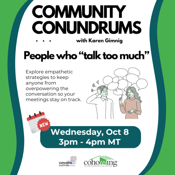 Community Conundrums: People who talk too much