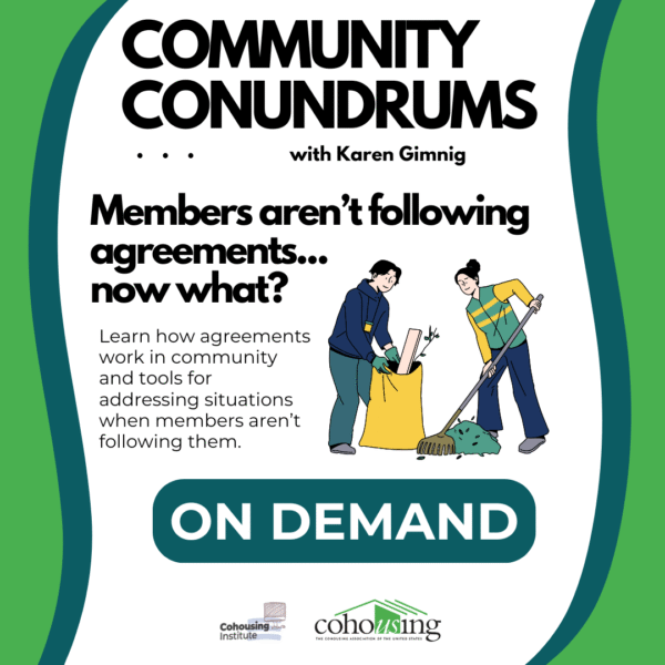 Community Conundrums: Members aren’t following agreements, now what?