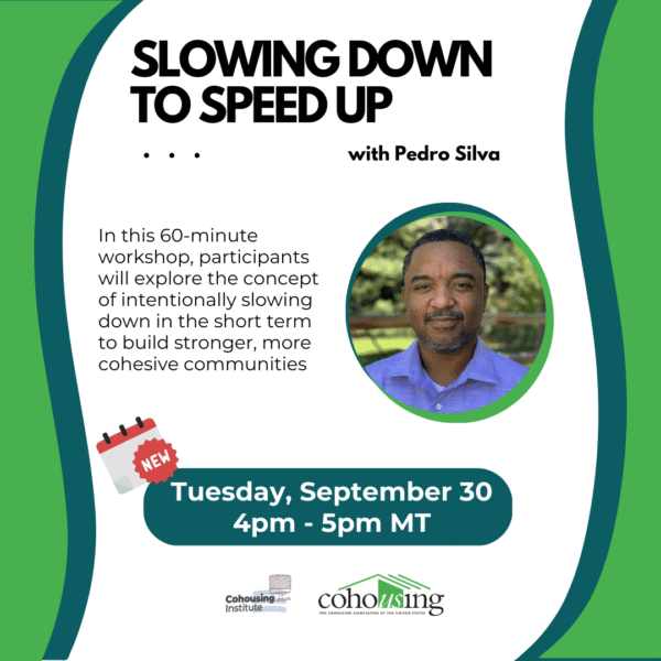 Slowing Down to Speed Up