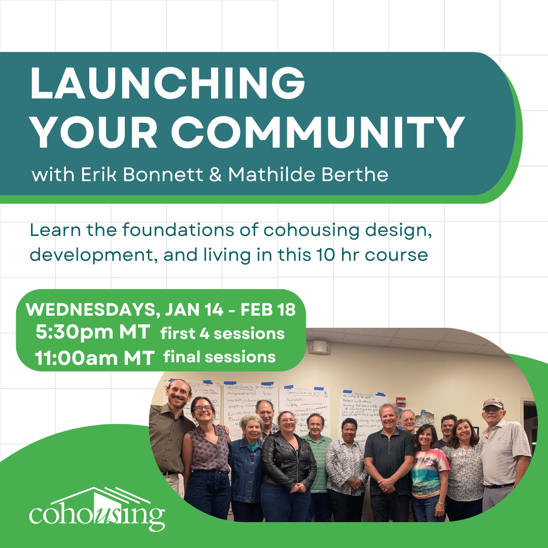 Introduction to Cohousing: Launching your Community