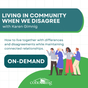 Living in Community When We Disagree