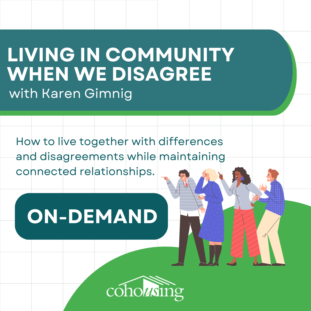 Living in Community When We Disagree
